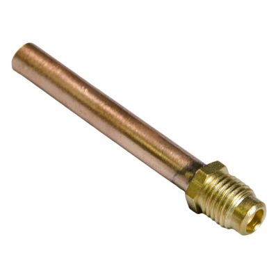TRADEPRO® Valve Core 3" x 1/2" x 1/2" Flare Brass, Copper Male TP-8406