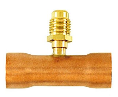 TRADEPRO® Access Tee 3" x 1.5" x 3/8" Flare Brass, Copper TP-8426