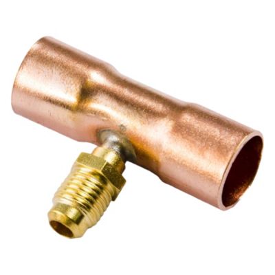 TRADEPRO® Access Tee 3" x 1.5" x 5/8" Flare Brass, Copper TP-8458