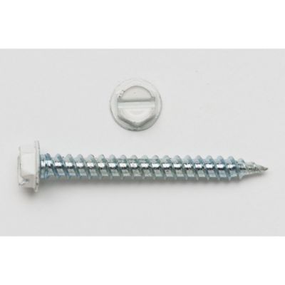 TRADEPRO® Hex Washer Head Screw Sharp Point Steel 8X2 Pack of 4,000 TP-8X2TPWB