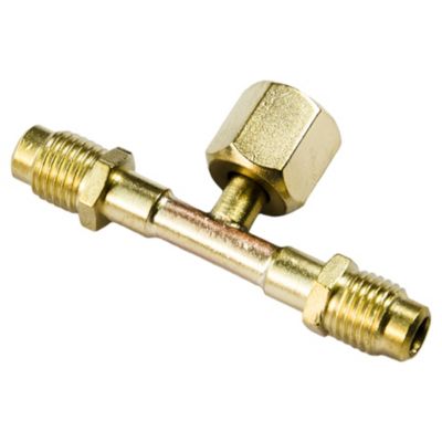 TRADEPRO® Access Tee 2 1/2" x 1 1/4" x 1/2" Flare Brass, Copper TP-9602