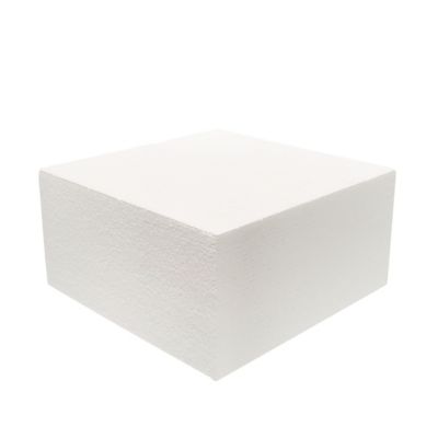 TRADEPRO - AIRHANDBLOCK - Air Handler Block 8” x 8” x 4” EPS Foam White