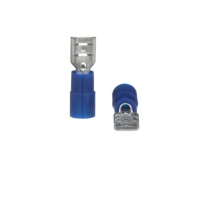 TRADEPRO® Disconnect Terminal 16-14 AWG Crimped Female TP-TERM-BQDF187