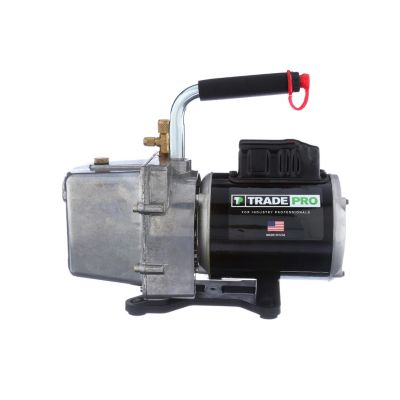TRADEPRO® Vacuum Pump 5 CFM 115 VAC 1/2 HP 25 Microns TP-V5-USA