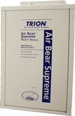 Trion - 447380-010 - Air Bear Right Angle MERV 8 Media Cleaner 25" x 25" x 15.5" 2000 CFM