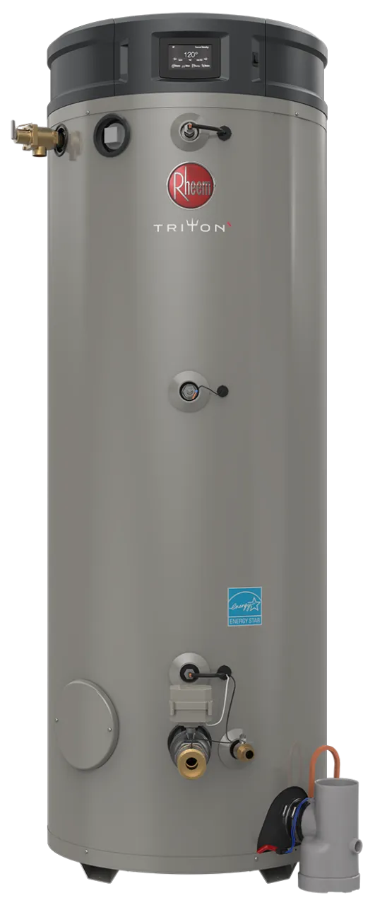 50 Gallon Commercial Light Duty Electric Water Heater 480V, 10kW, Multi-Phase
