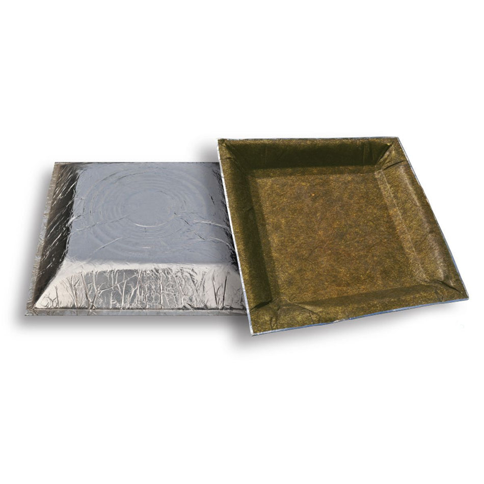 TRUaire 1056FBMOLD, 24x24 Return Air Grille, Silver Steel Wall & Ceiling Vent Cover, 1056FB Series