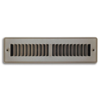 TRUaire 150TSB02X12, 2x12 Return Air Grille, Brown Steel Wall & Ceiling Vent Cover, 150TSB Series