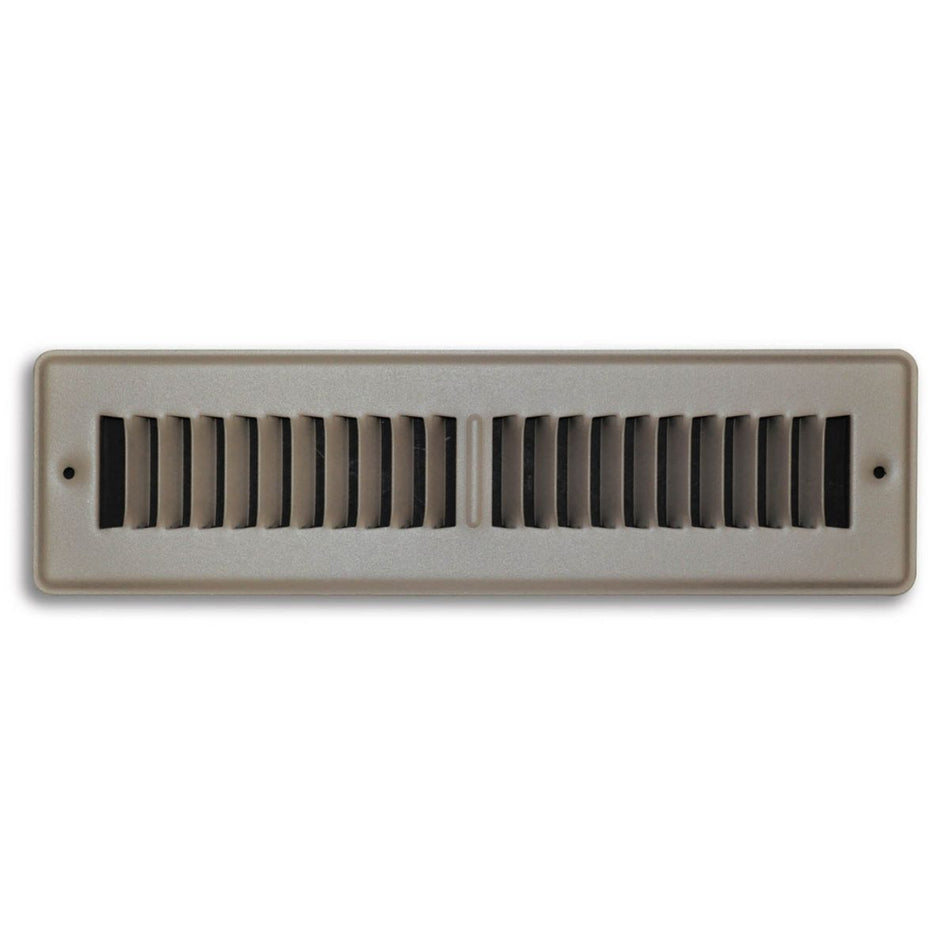 TRUaire 150TSB02X12, 2x12 Return Air Grille, Brown Steel Wall & Ceiling Vent Cover, 150TSB Series
