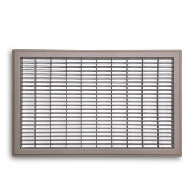 TRUaire 154R12X20, 12x20 Return Air Grille, Brown Aluminum: Steel Wall & Ceiling Vent Cover, 154R Series
