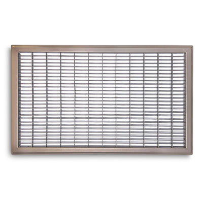 TRUaire 154R14X24, 14x24 Return Air Grille, Brown Aluminum: Steel Wall & Ceiling Vent Cover, 154R Series