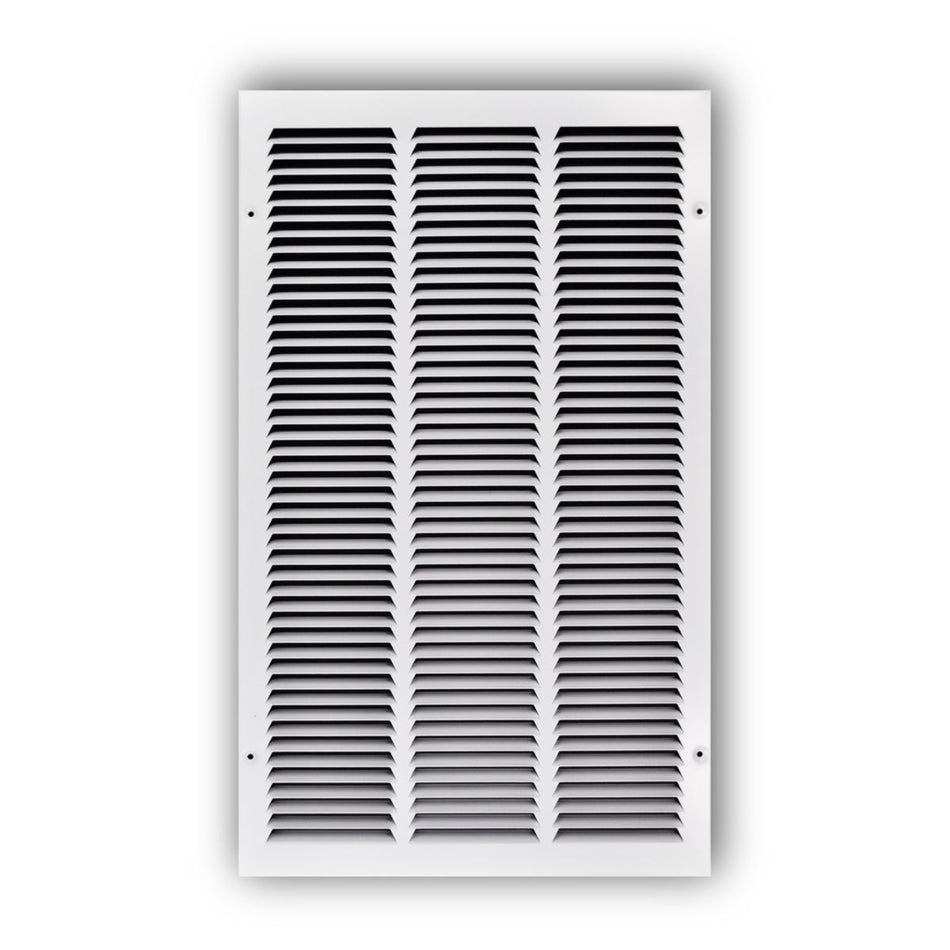 TRUaire 17014X24, 14x24 Return Air Grille, White Steel Wall & Ceiling Vent Cover, 170 Series