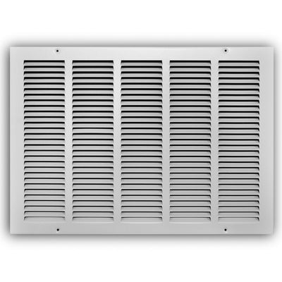 TRUaire 17020X14, 20x14 Return Air Grille, White Steel Wall & Ceiling Vent Cover, 170 Series