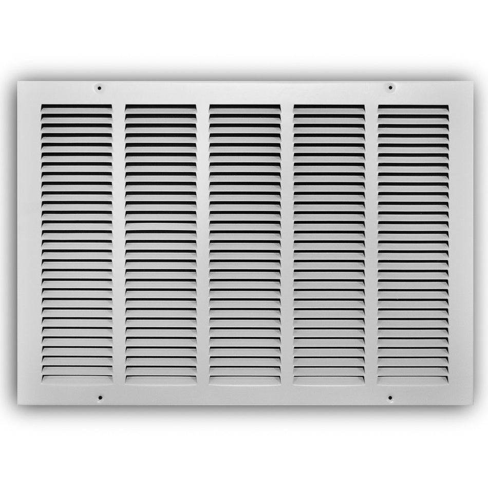TRUaire 17020X14, 20x14 Return Air Grille, White Steel Wall & Ceiling Vent Cover, 170 Series