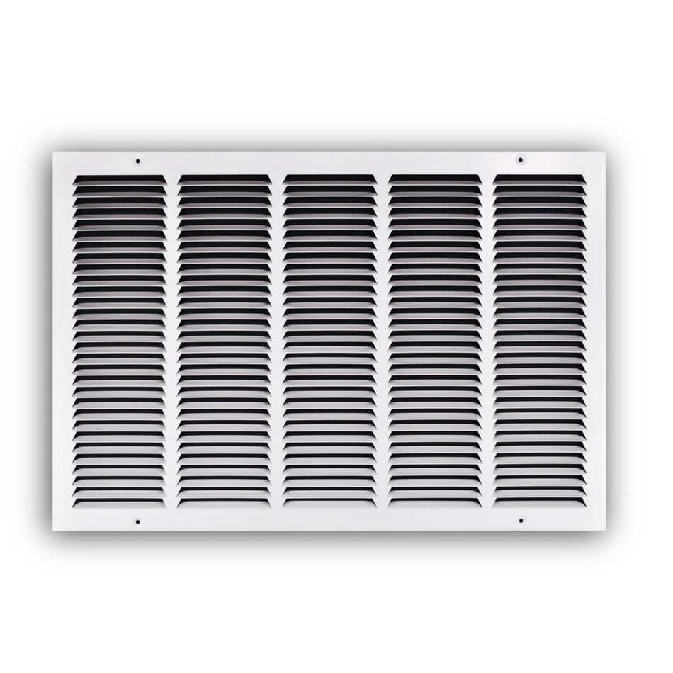 TRUaire 17024X16, 24x16 Return Air Grille, White Steel Wall & Ceiling Vent Cover, 170 Series