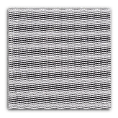 TRUaire 1920RG2, 24x24 Perforated Return Air Grille, Silver Steel Wall & Ceiling Vent Cover, 1920RG Series