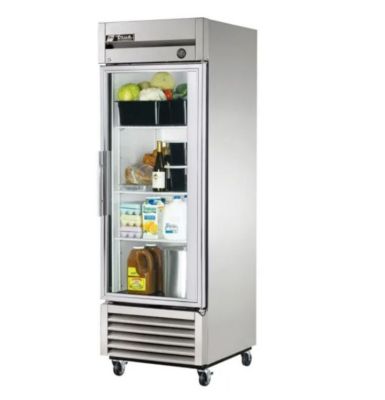 true - T-23G-HC~FGD01 - T-Series: Reach-In Glass Swing Door Refrigerator with Hydrocarbon Refrigerant