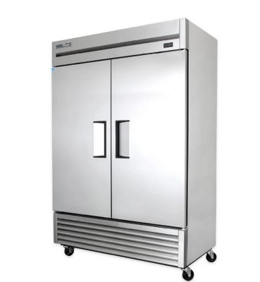 true - T-49-HC - T-Series: Reach-In Solid Swing Door Refrigerator with Hydrocarbon Refrigerant, Stainless, 115/1/60