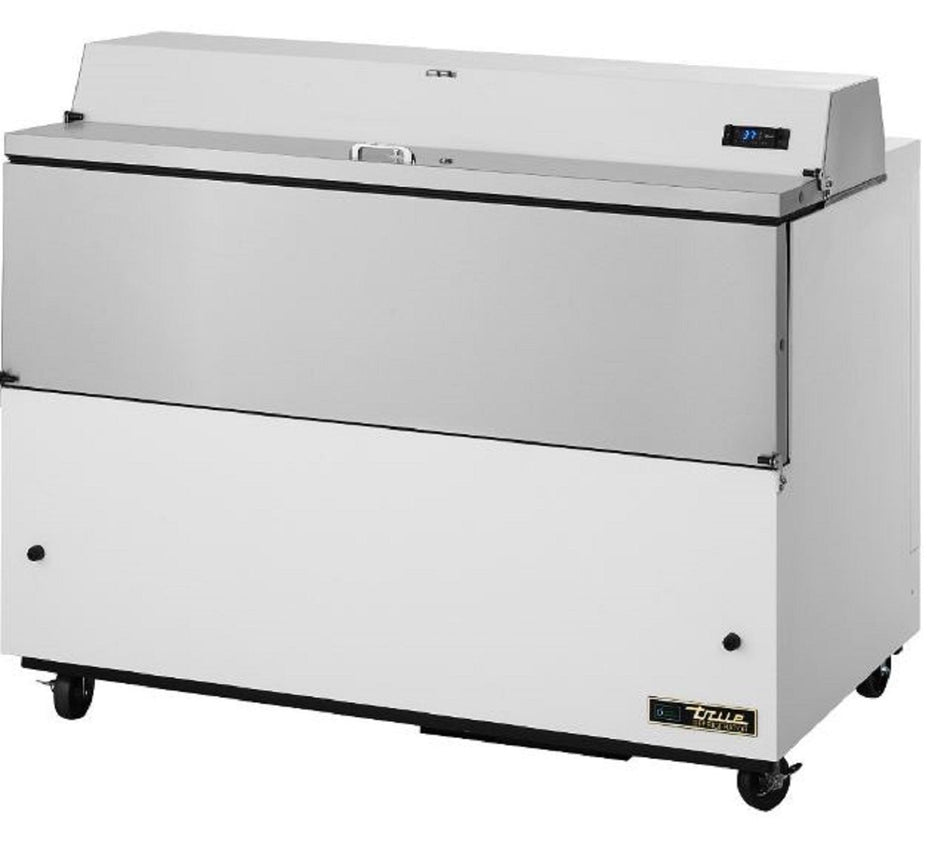true - TMC-49-HC - Milk Coolers: White Vinyl and SS Exterior/White Aluminum Interior w/ Hydrocarbon Refrigerant, 115/1/60