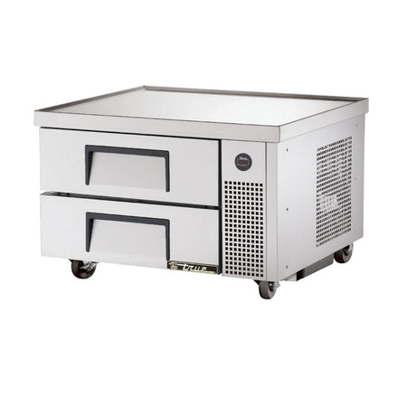 true - TRCB-36 - 36" 2 Drawer Chef Base Refrigerator, Left Hand, Stainless, 208-230/1/60