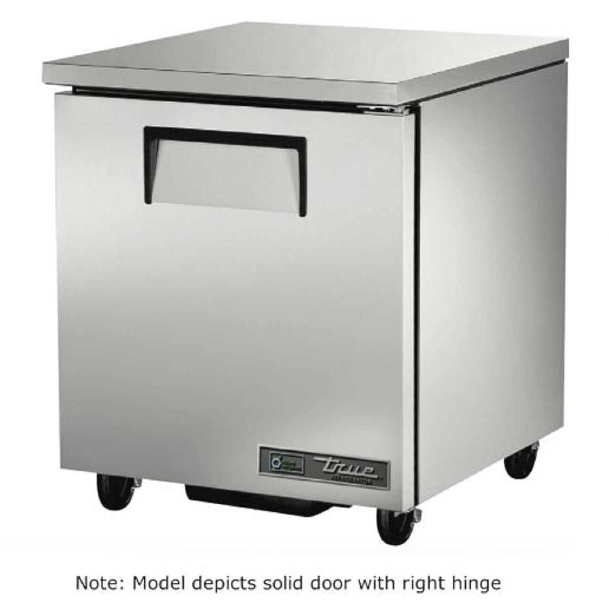 true - TUC-27-HC - Undercounter: Solid Door Refrigerator with Hydrocarbon Refrigerant