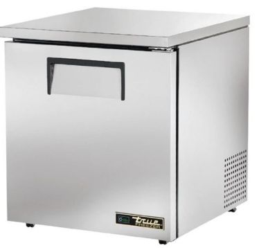 true - TUC-27F-LP-HC - Low Profile Solid Door Freezer w/ Hydrocarbon Refrigerant, Stainless, 115/1/60