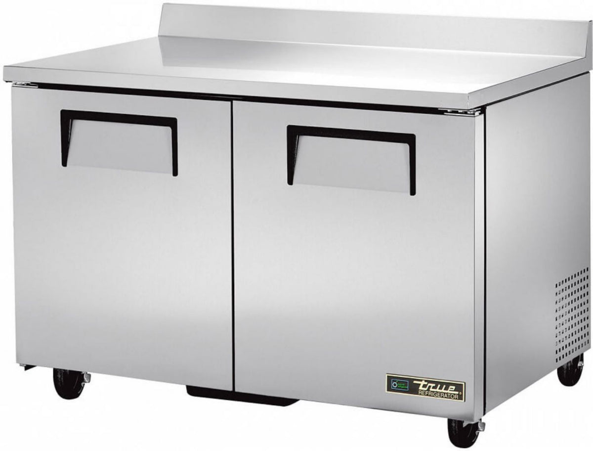 true - TWT-48-HC - Worktop: Solid 2 Door Refrigerator with Hydrocarbon Refrigerant