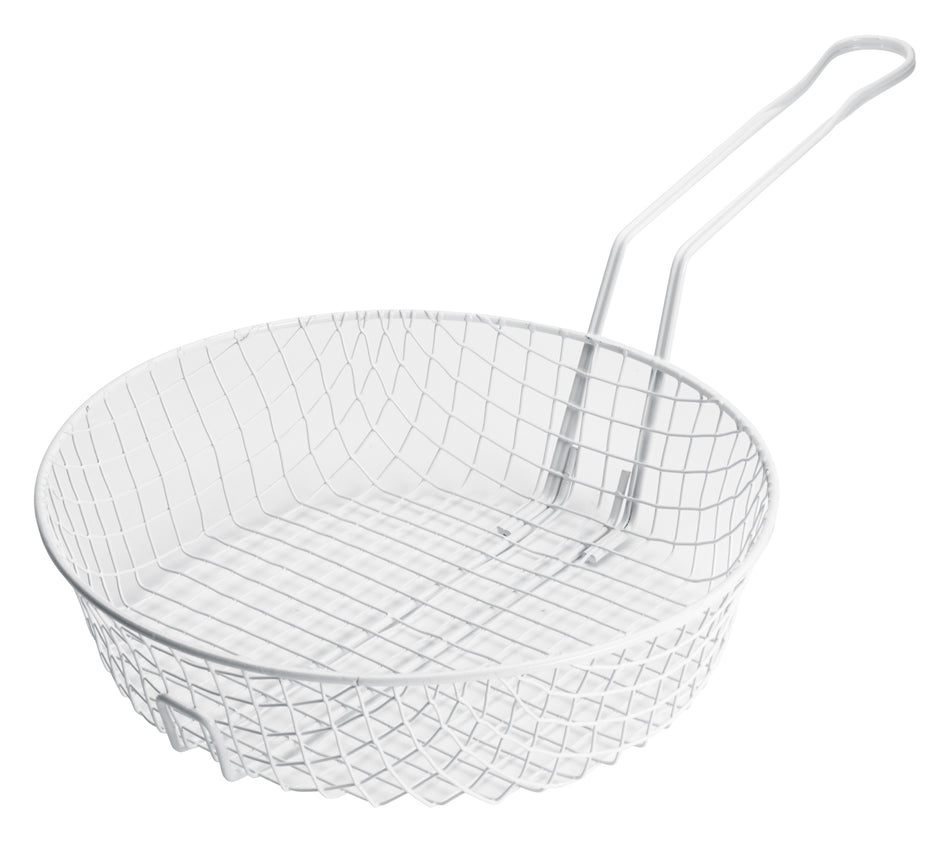 Winco MSBW-12 12 Inch Coarse Mesh Breading Basket Steel Wire Non-Stick