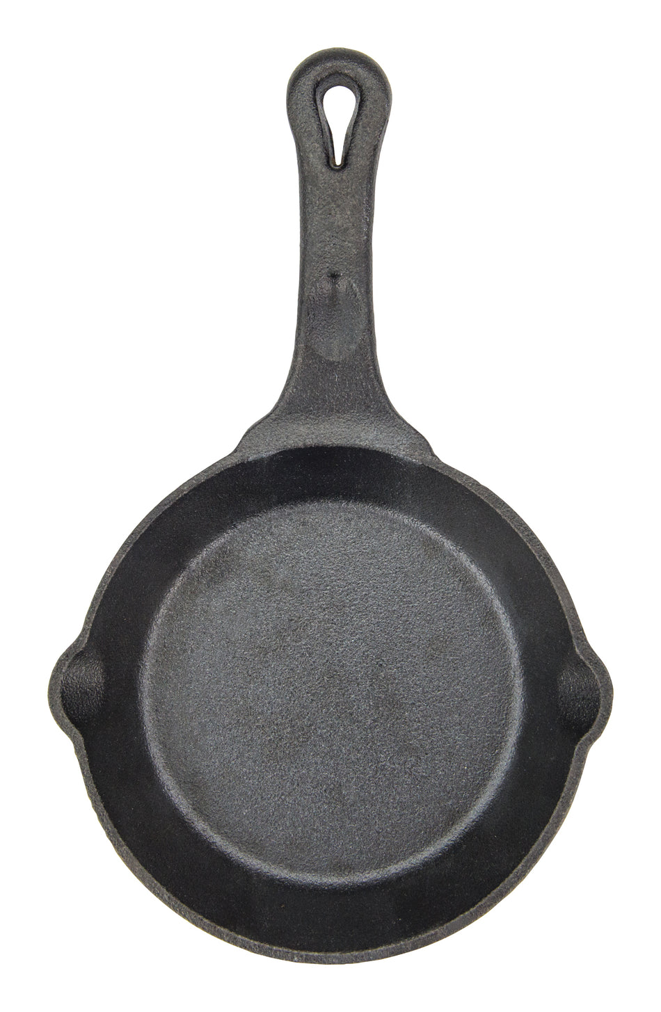 Winco CAST-6 6 Inch Diameter Induction Ready FireIron Skillet Cast Iron