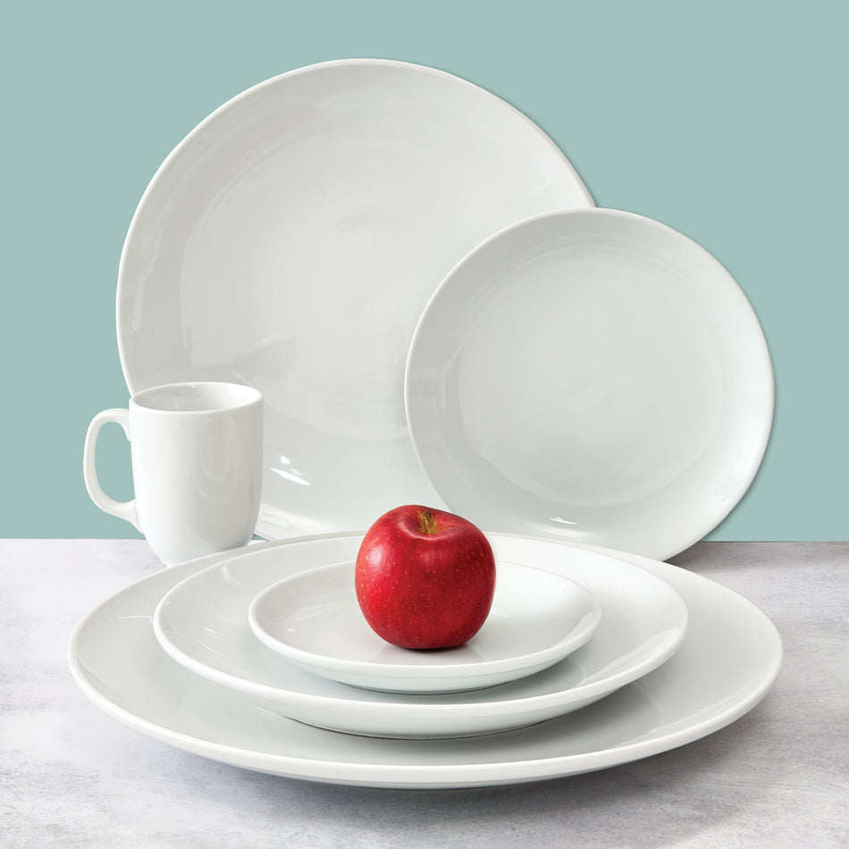 Winco OKP-9 Brechia Plate 9" Dia. X 1"H