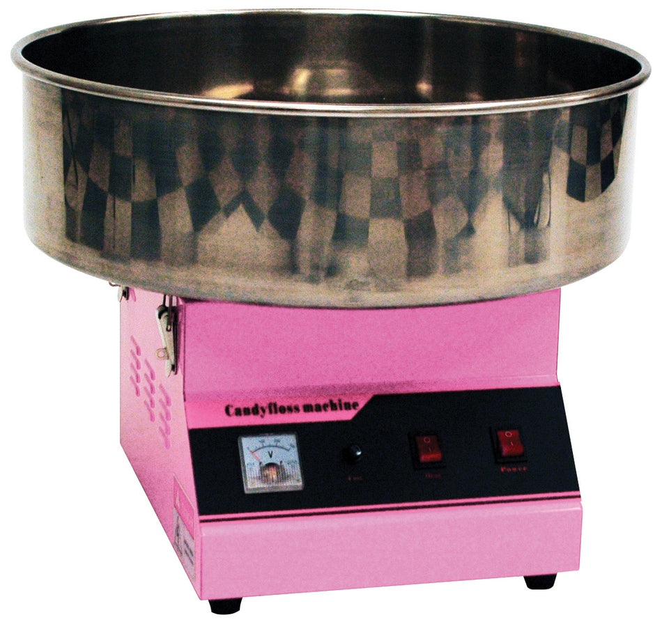 Winco 81011A Cotton Candy Machine 60 Cones Per Hour Removable Head