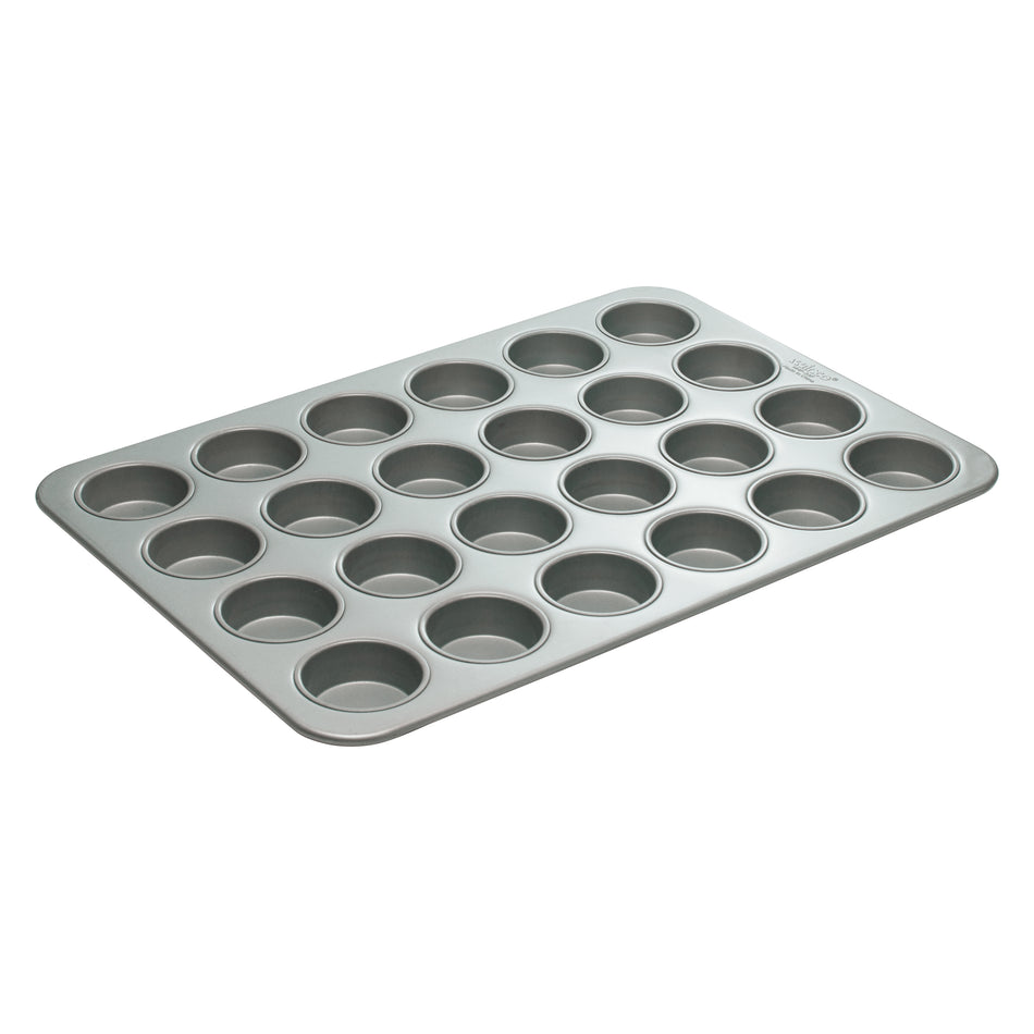 Winco HMF-24F 25 Inch Texas Muffin Pan 24 Tiers Aluminized Steel with Wire Rim