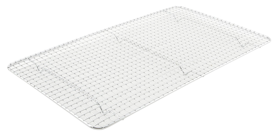 Winco PGW-1018 10 Inch Wire Pan Grate Full Size Chrome Plated