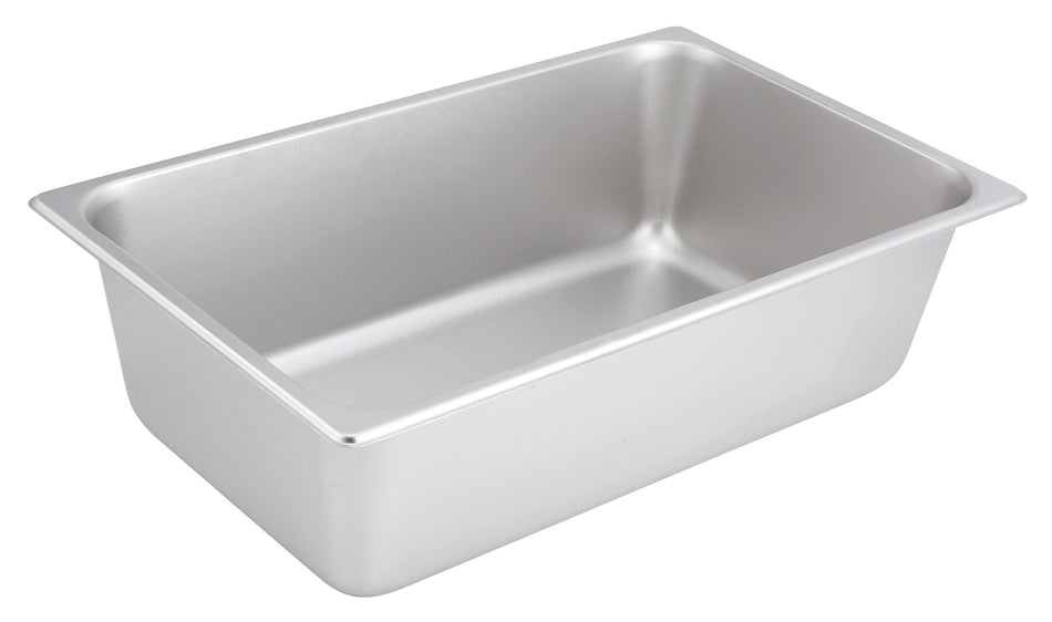 Winco SPF6 20-3/4 Inch Full Size Steam Table Pan 25 Gauge Stainless Steel