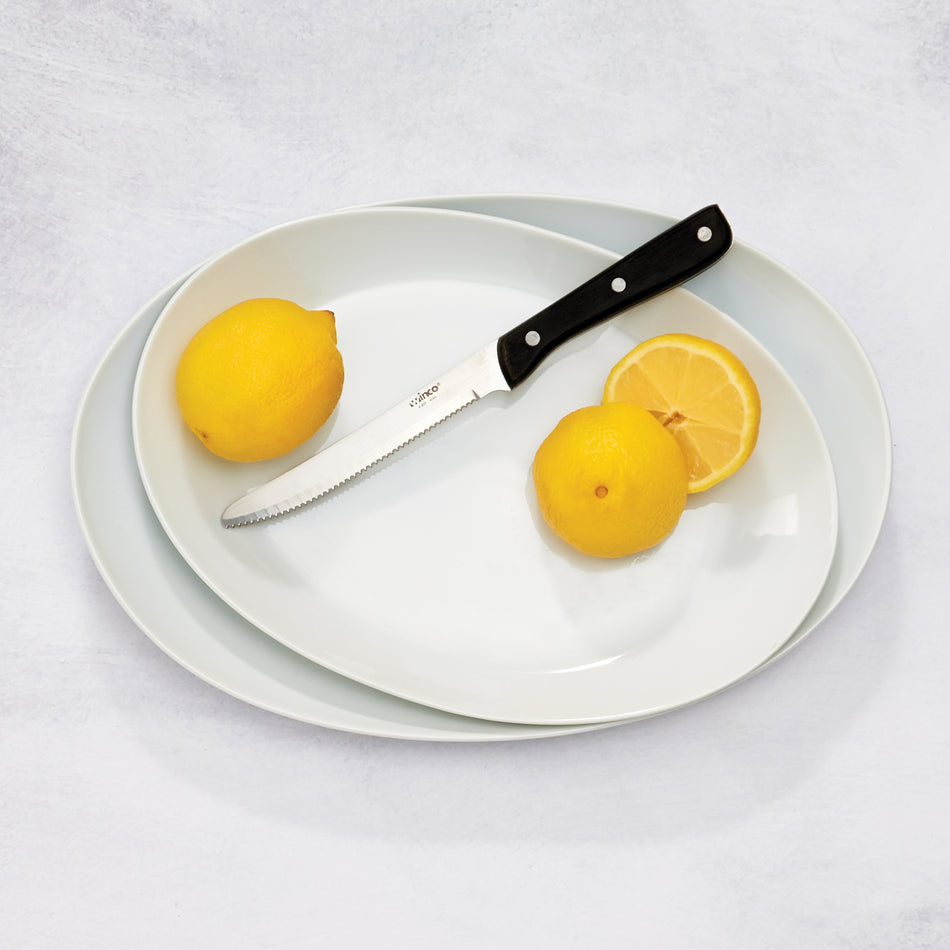 Winco SPO-155 Specialty Platter 15-1/2"L X 11"W X 2"H Oval