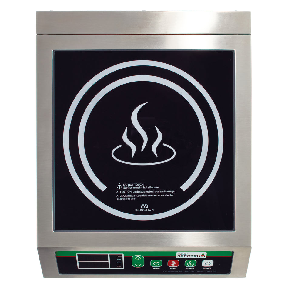 Winco EICS-34 14 Inch Electric Induction Cooker Ceramic Glass Surface