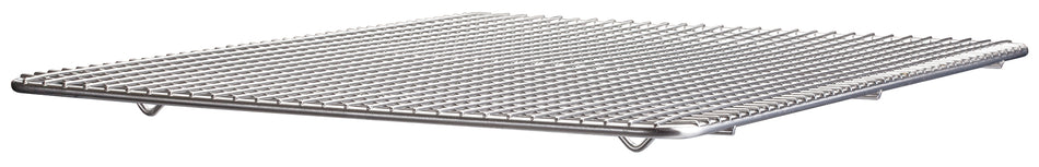 Winco PGWS-1216 12 Inch Wire Pan Grate Rectangular Footed Stainless Steel