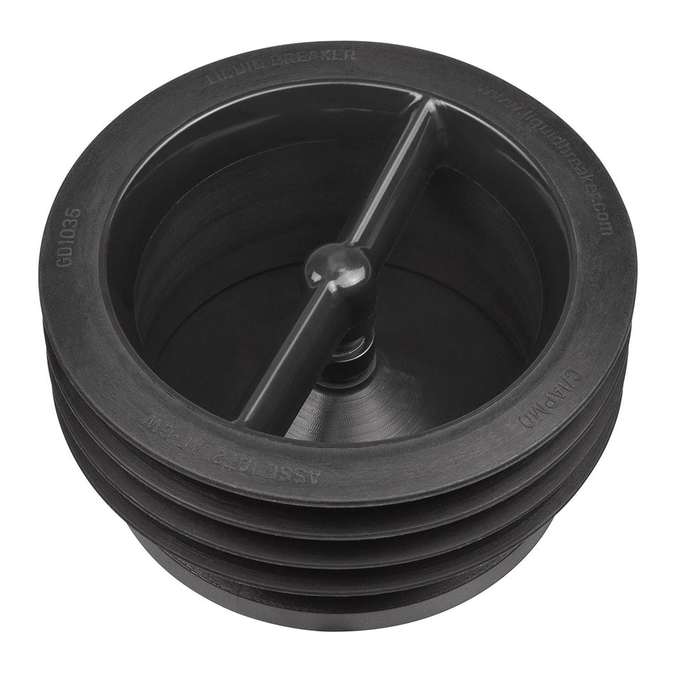 Winco FB-TS35 Bar Maid Fly-Bye Floor Drain Trap Seal for 3.5" Drain Pipes