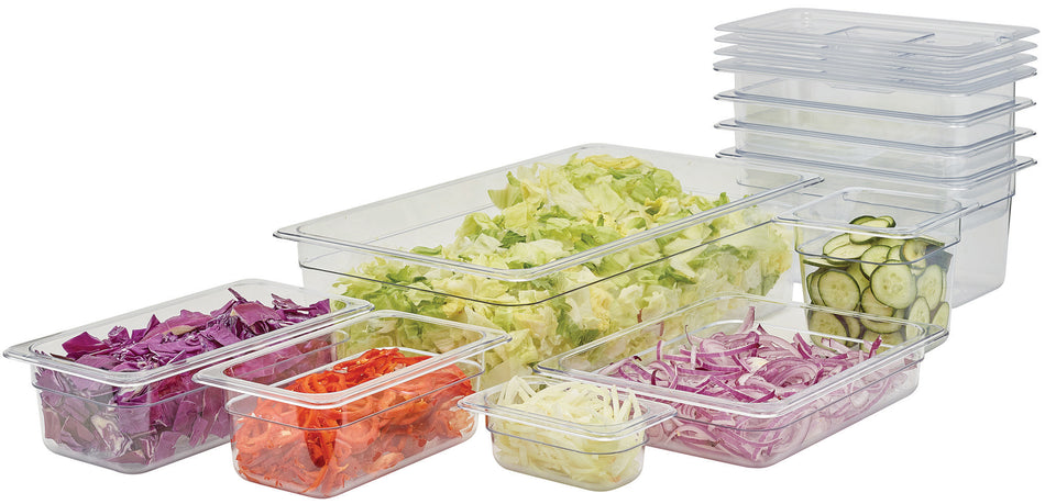Winco SP76DS Polycarbonate Drain Shelf, 1/6 Size