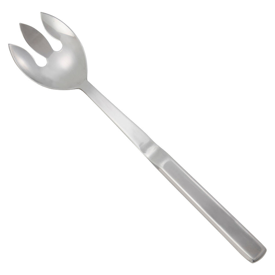 Winco BW-NS3 11-3/4 Inch Notched Serving Spoon Hollow Handle Stainless Steel