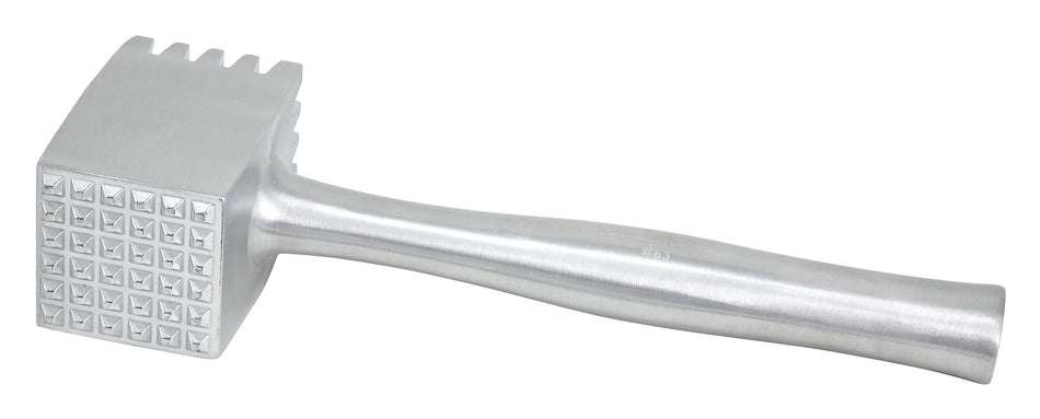 Winco AMT-4 12-3/4 Inch Meat Tenderizer Heavy Aluminum with Dual-Sided Head