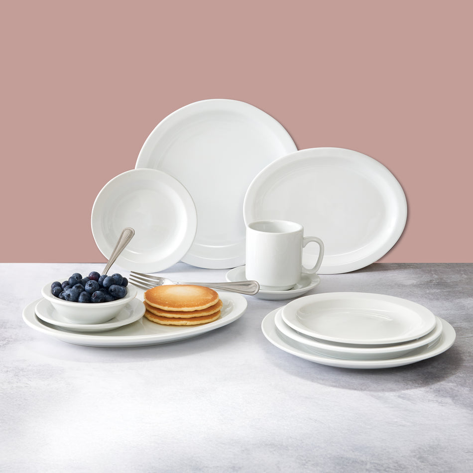 Winco BPO-13NR Birkhall Platter 13"L X 10-1/8"W X 1-1/8"H