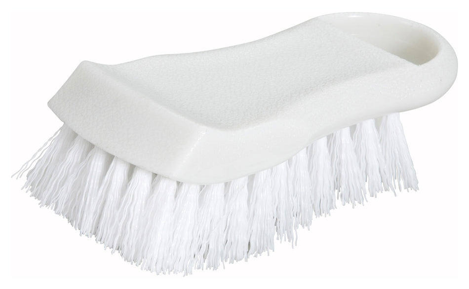 Winco CBR-WT Cutting Board Brush 6-1/2 Inch Polypropylene White