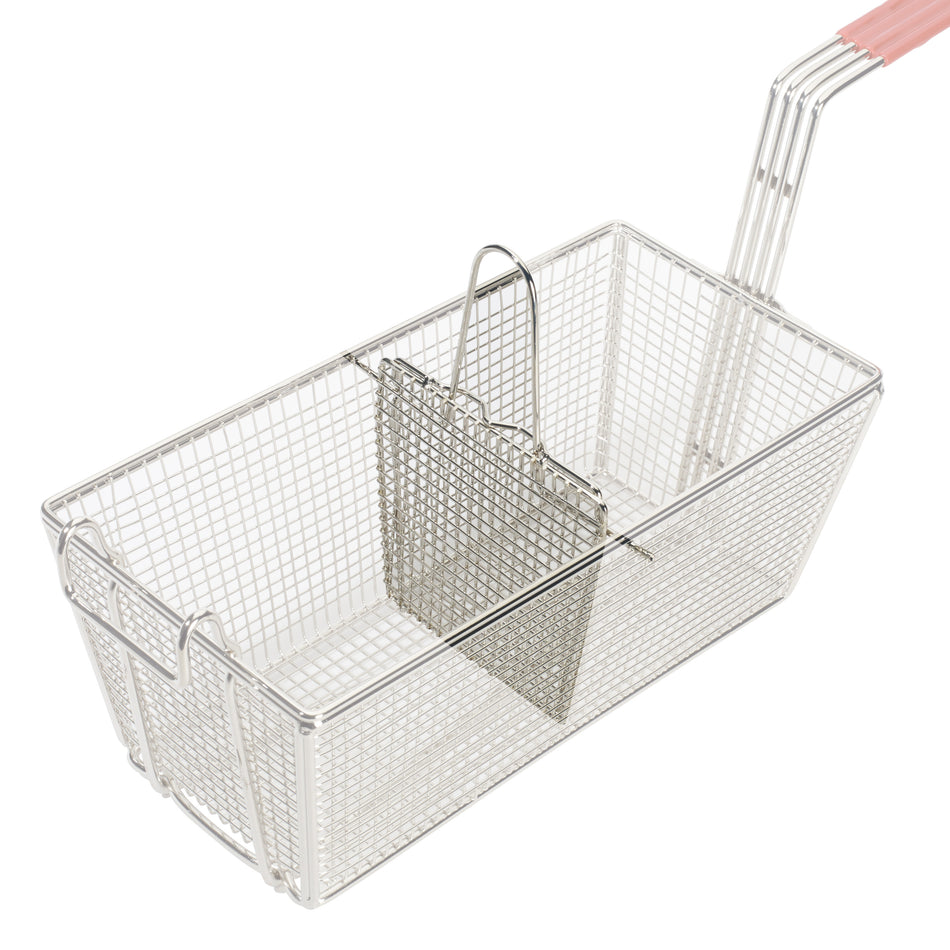 Winco FB-DIV 8-5/8 Inch Fryer Basket Divider Chrome Plated Wire Steel