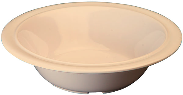 Winco MMB-12 12 Oz. Tan Round Soup and Cereal Bowl Melamine NSF