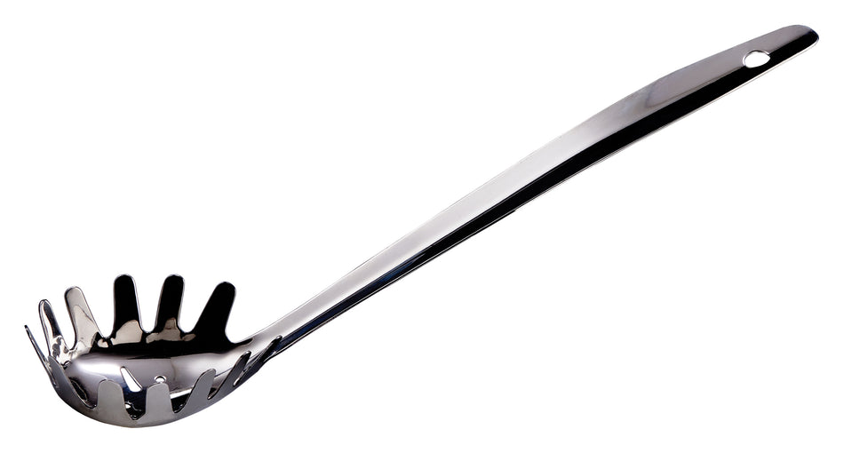 Winco STS-13 13 Inch Large Stainless Steel Spaghetti Server with Ergonomic Handle