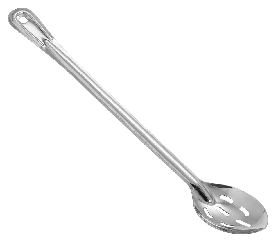 Winco BSST-18 18 Inch Slotted Basting Spoon with Stainless Steel Handle
