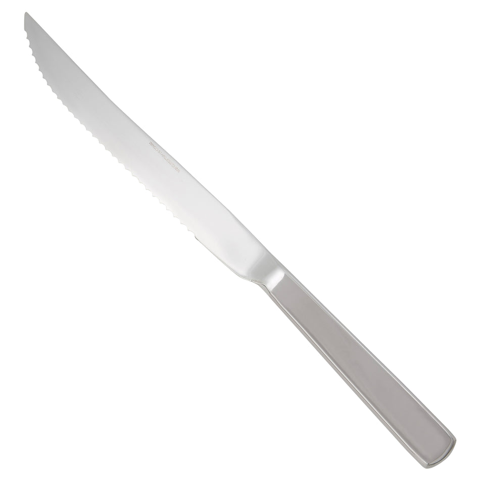 Winco BW-DK8 8 Inch Wavy Edge Blade Hollow Handle Carving Knife Stainless Steel