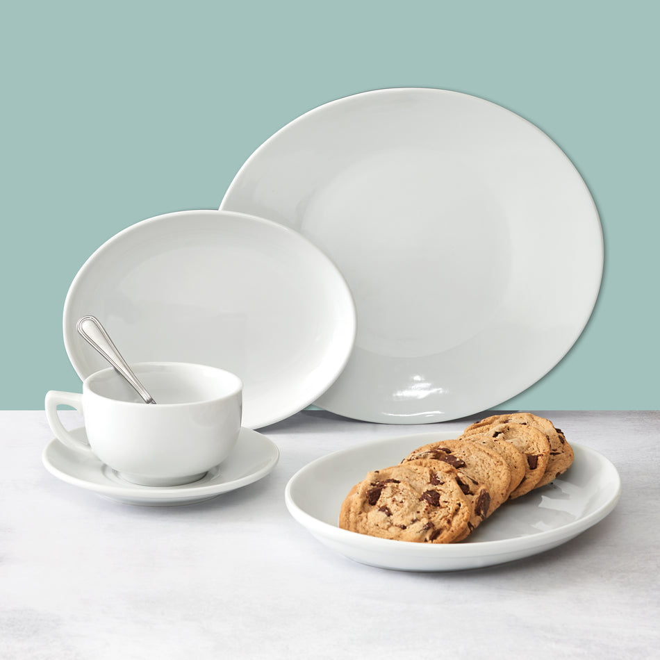 Winco OKP-115PL Brechia Platter 11-1/2"L X 9-1/4"W X 1-1/2"H