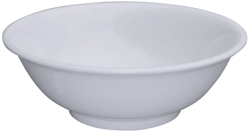 Winco MMB-32W 32 Oz Bowl Heat Resistant Dishwasher Safe White Melamine